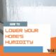 lower humidity tips in home