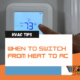 when to switch to ac