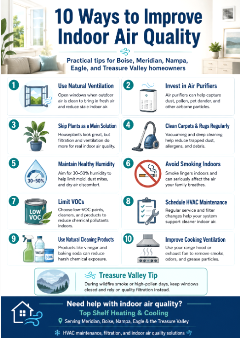 Ways to Improve Indoor Air Quality
