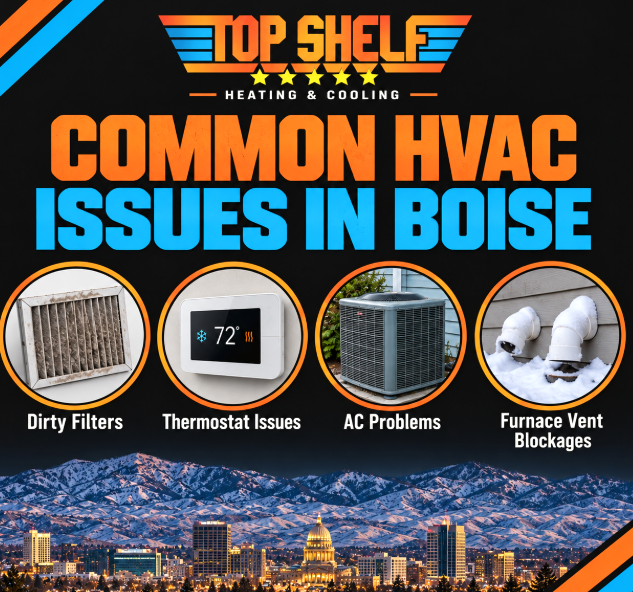 Common HVAC Issues in Boise: What Breaks, When, and Why Common HVAC Issues in Boise: What Breaks, When, and Why